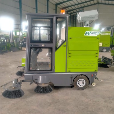 陕西商企订购电动三轮扫地车电动小型扫路车山东厂家价格报价表